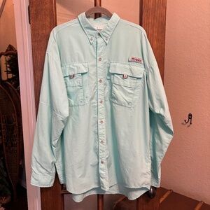 Columbia PFG Bahama Button Down, Size L